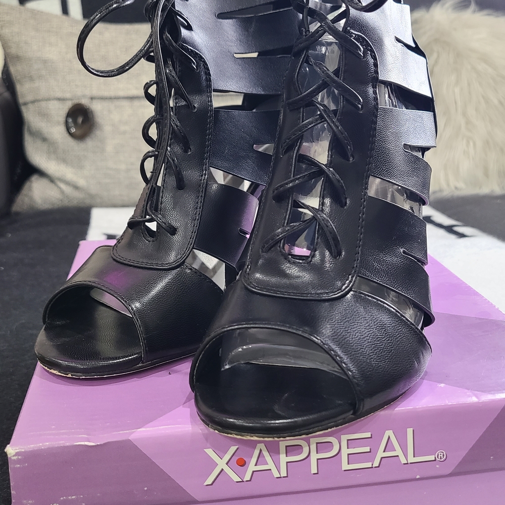 X-Appeal Black Women's Shoes